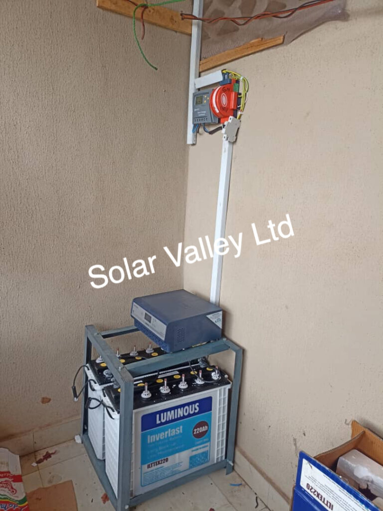 1.6kva luminous inverter solar-valley-limited-work-project-installation-happy-client-testimonial-1kva-ago-palace-way-okota-lagos