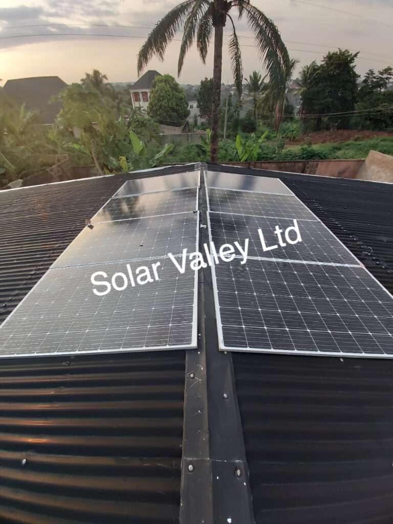 solar panel installation by Solar Valley Limited