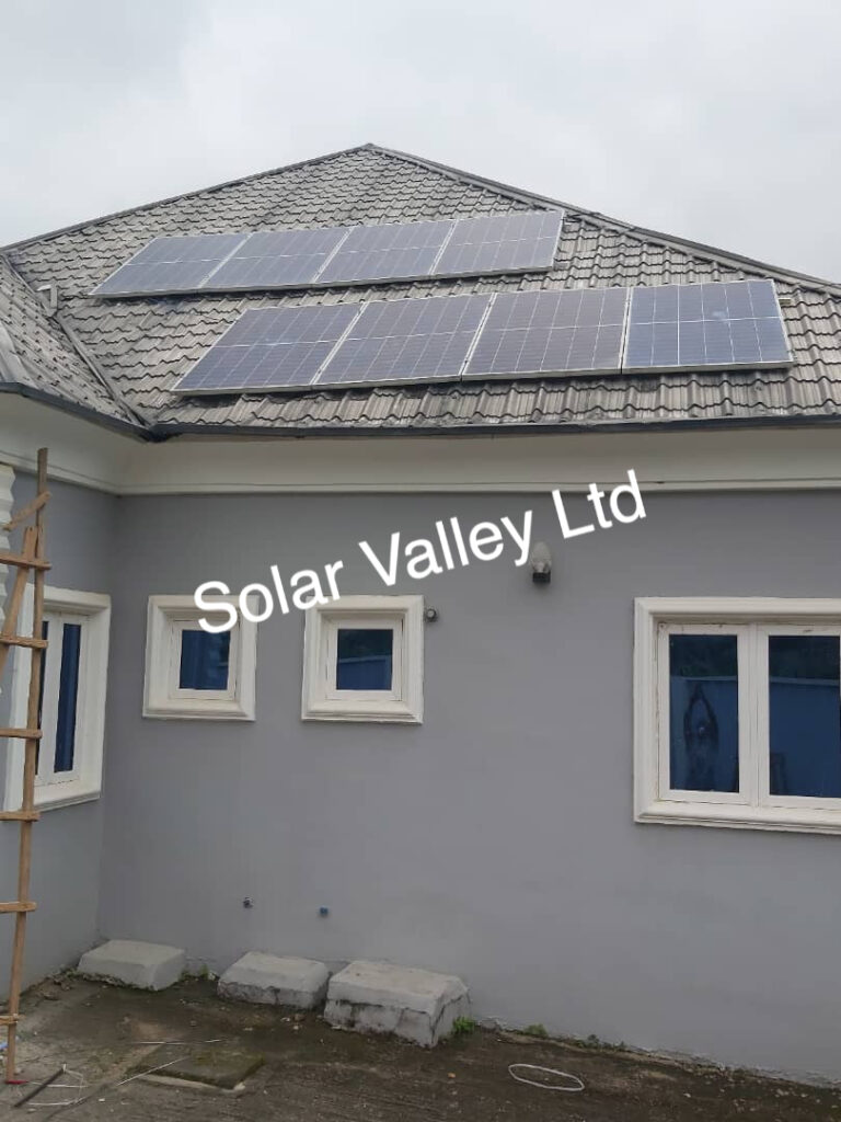 solar panels installation by Solar Valley Limited